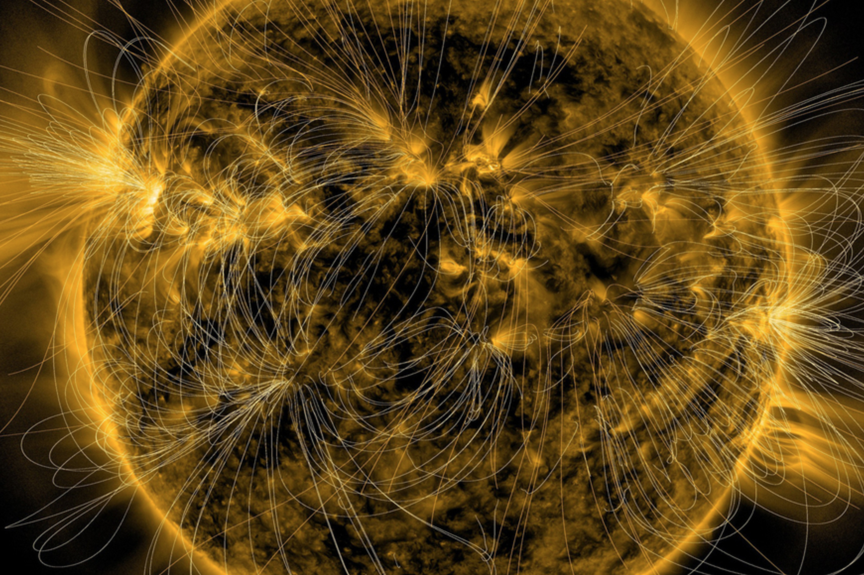 Featured image for “The origin of the sun’s magnetic field could lie close to its surface”